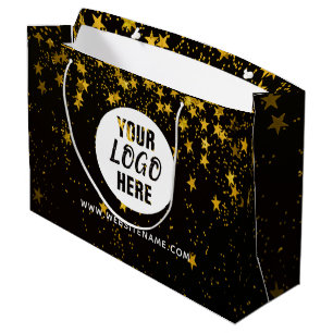 Sacola Para Presentes Grande Grande Compra personalizada de logotipos/texto