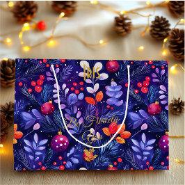 Sacola Para Presentes Grande Grande Saco de Presente Personalizado com Folhas R