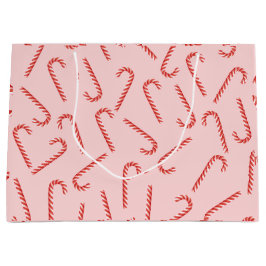 Sacola Para Presentes Grande Greve de Canas de Natal