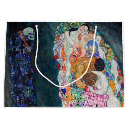 Sacola Para Presentes Grande Gustav Klimt - Morte e Vida