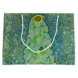 Sacola Para Presentes Grande Gustav Klimt - O Girassol