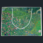 Sacola Para Presentes Grande Gustav Klimt - Paisagem do Jardim Italiano<br><div class="desc">Paisagem do Jardim Italiano / Paisagem Horticultural Italiana - Gustav Klimt,  Oil on Canvas,  1913</div>