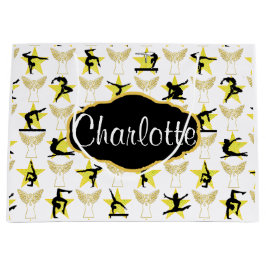 SACOLA PARA PRESENTES GRANDE GYMNASTICS ANGEL PERSONALIZADO GIFT BAG