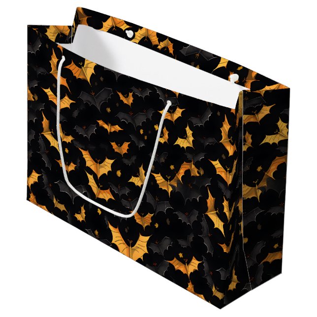 Sacola Para Presentes Grande Halloween Gift Bag (Frente inclinada)