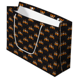 Sacola Para Presentes Grande Halloween Gnome Gift Bag