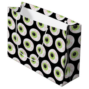 Sacola Para Presentes Grande Halloween Scary Eyeball