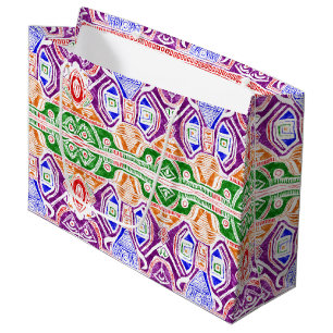 Sacola Para Presentes Grande Happy Kwanzaa