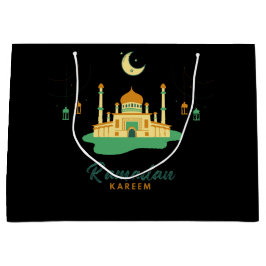 Sacola Para Presentes Grande Happy Ramadan Kareem And Eid Mubarak 2026