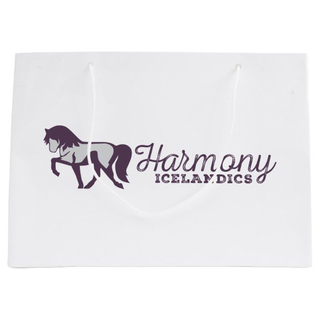 Sacola Para Presentes Grande Harmony Gift Bag (Frente)