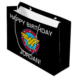 Sacola Para Presentes Grande HISTÓRIAS EM QUADRINHOS DC | Logotipo do Círculo e