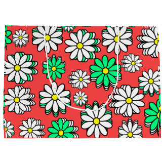 Sacola Para Presentes Grande Holiday Bloom Gift Bag