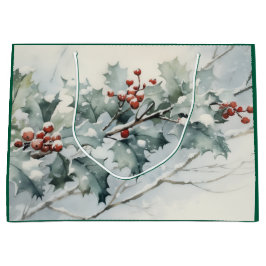 Sacola Para Presentes Grande Holly