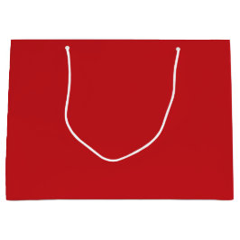 Sacola Para Presentes Grande Holly Berry Red