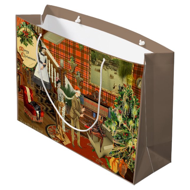 Sacola Para Presentes Grande I Know What You Need (Verso inclinado)