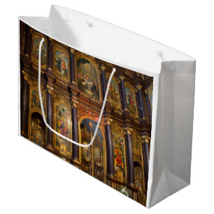 Sacola Para Presentes Grande Igreja Ortodoxa Grega Santa Trindade