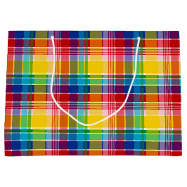 Sacola Para Presentes Grande Ilhas Virgens Americanas Madras