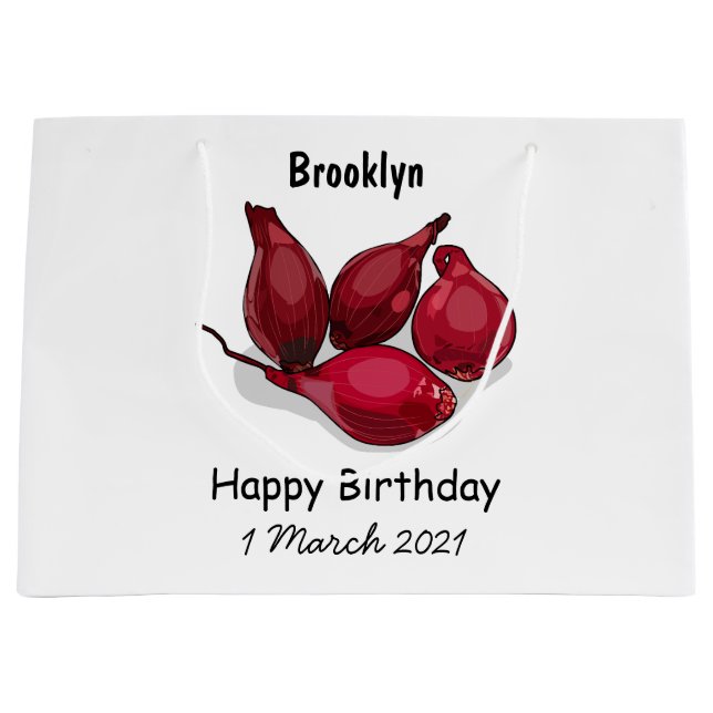 Sacola Para Presentes Grande Ilustração de desenho animado de slot (Frente)