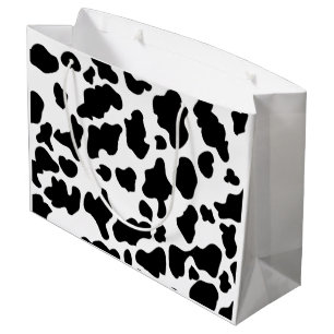 Sacola Para Presentes Grande Impressão da vaca
