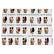 Impressão de Aquarela de Dia de as mães Feliz Saco