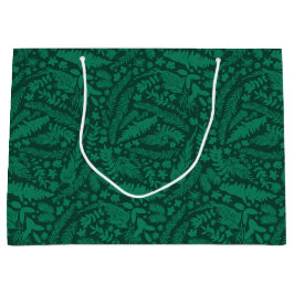 Sacola Para Presentes Grande Impressões Botânicas