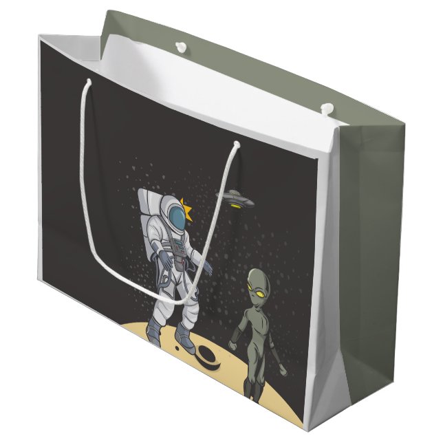 Sacola Para Presentes Grande incrível (Frente inclinada)