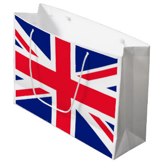 Sacola Para Presentes Grande Inglaterra