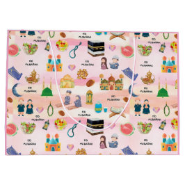 Sacola Para Presentes Grande Islamic Gift Bags | Eid Mubarak, Muslim Kids
