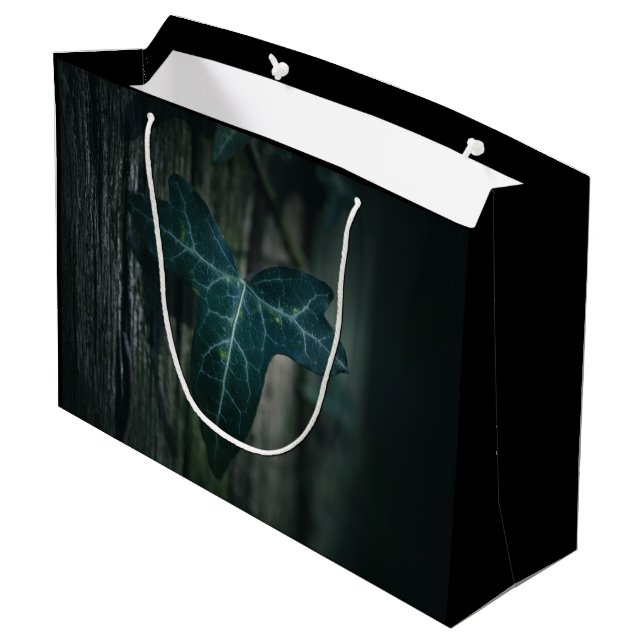 Sacola Para Presentes Grande Ivy Nature Photo (Verso inclinado)