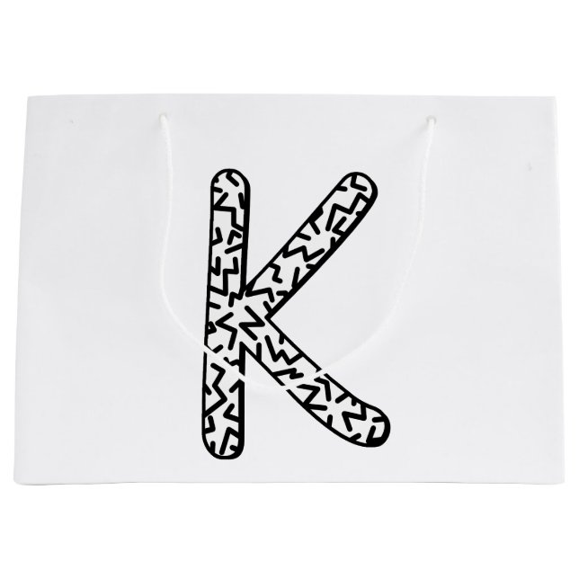 Sacola Para Presentes Grande Jaggy K (Frente)