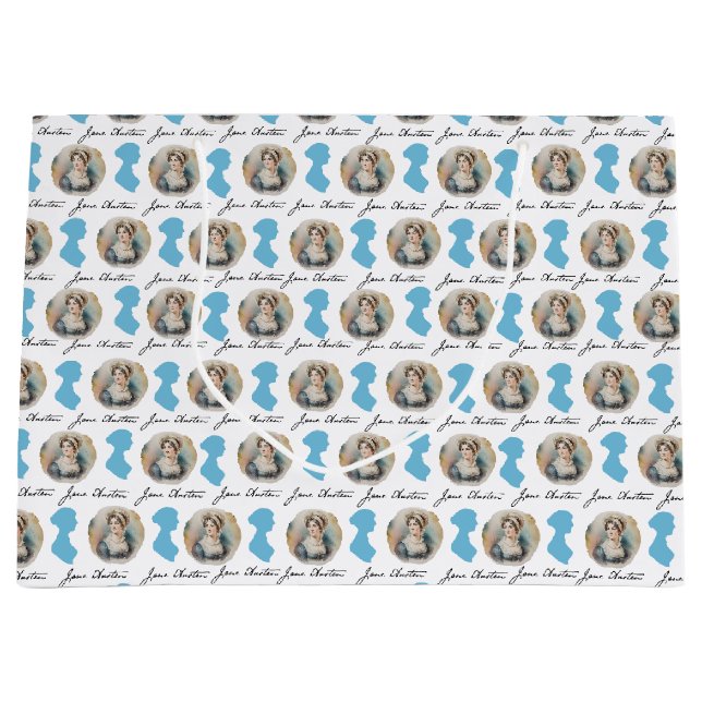 Sacola Para Presentes Grande Jane Austen Gift Bag (Frente)