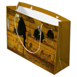 Sacola Para Presentes Grande "Jardim da Morte" - bolsa personalizada de present