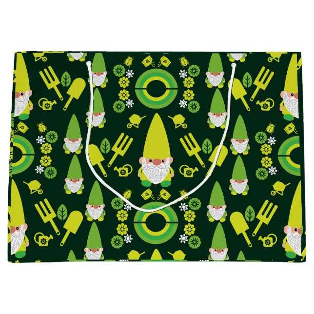 Sacola Para Presentes Grande Jardim do Jardim Diretor (Frente)