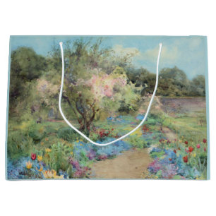 Sacola Para Presentes Grande Jardim em Kilmurry (por Mildred Anne Butler)