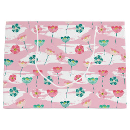 Sacola Para Presentes Grande Jardim Springtime