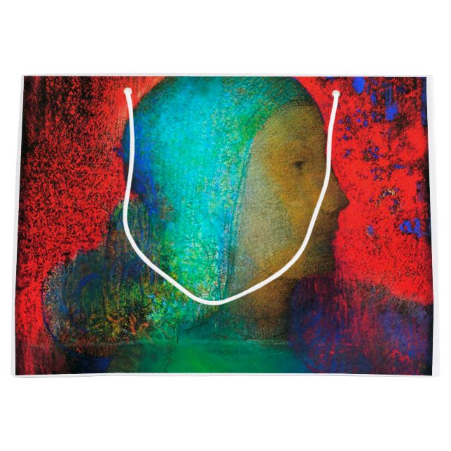 Sacola Para Presentes Grande Joan of Arc, Redon (Frente)