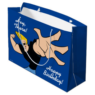 Sacola Para Presentes Grande Johnny Bravo Iconic Pose