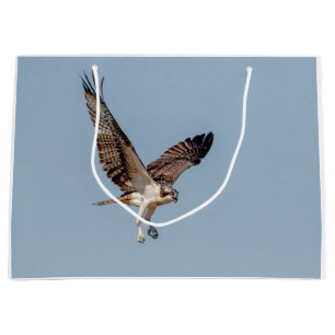 Sacola Para Presentes Grande Juvenil Osprey em voo