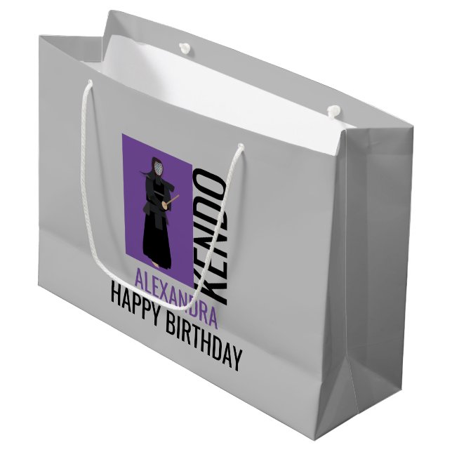 Sacola Para Presentes Grande Kendo (Frente inclinada)