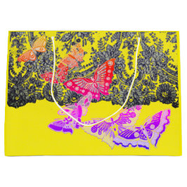 SACOLA PARA PRESENTES GRANDE LACE E BORRACHAS DE PRESENTE