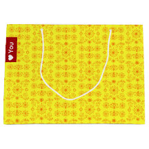 Laranja Delicada sobre Amarelo