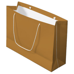 Sacola Para Presentes Grande Laranja-escuro Grande Saco do Presente - Design de