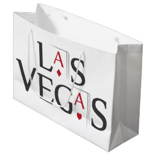 Sacola Para Presentes Grande Las Vegas