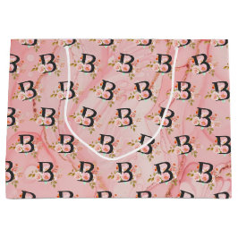 Sacola Para Presentes Grande Letra B