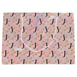 Sacola Para Presentes Grande Letra J