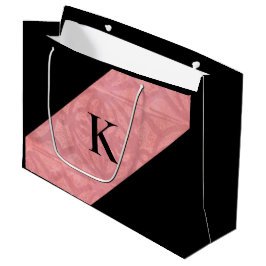 Sacola Para Presentes Grande Letra Ruddy Pink Batik