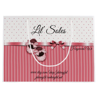 Sacola Para Presentes Grande Lil’ Soles Gift Bag