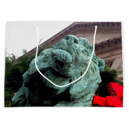 Sacola Para Presentes Grande Lion do Sul no Instituto de Arte de Chicago