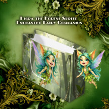 Liora a Sprite da Floresta –Companheira Fada Encan
