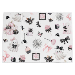 Sacola Para Presentes Grande Little Boo Halloween