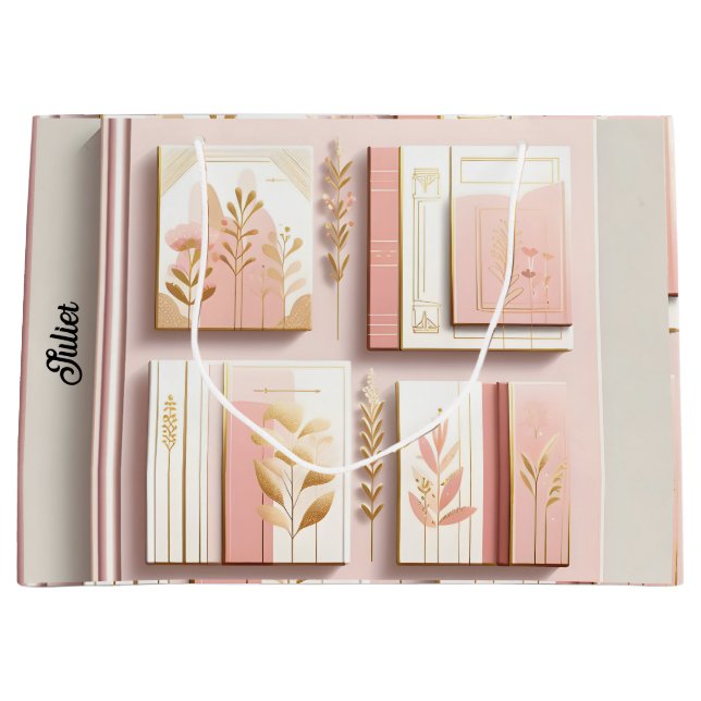 Sacola Para Presentes Grande livro fino (Frente)